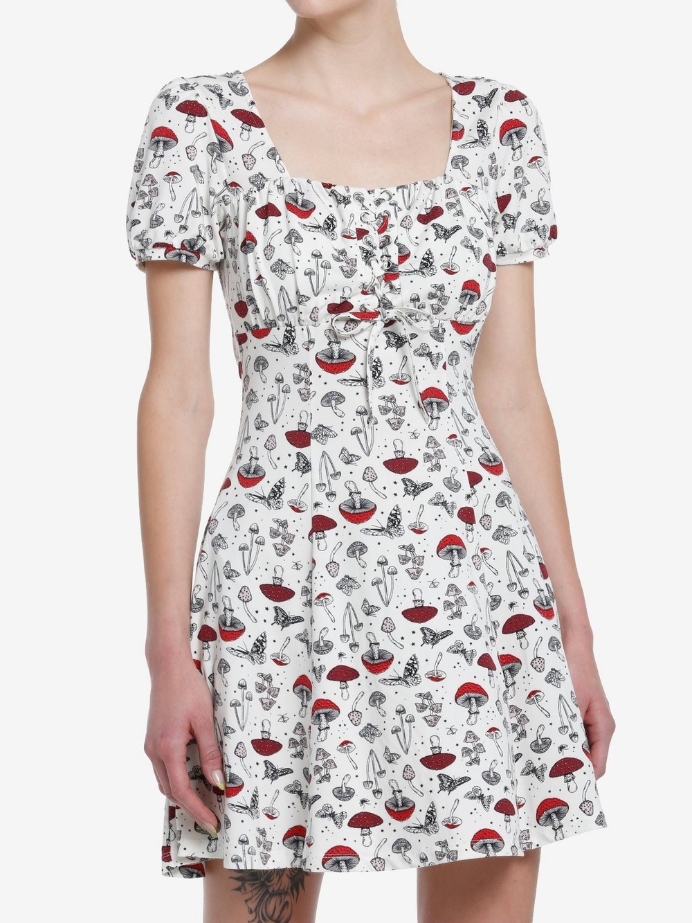 Thorn & Fable Mushrooms Babydoll Dress - Sold Out